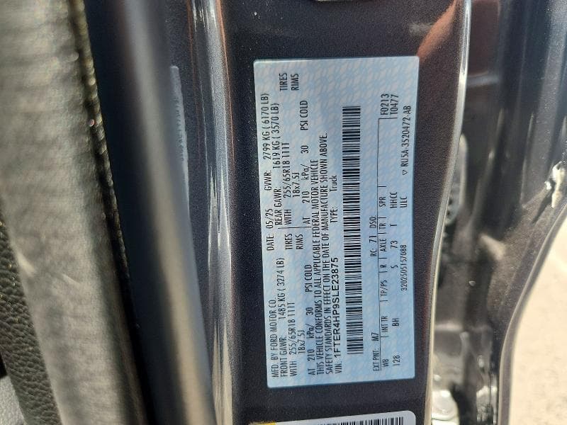 2025 FORD RANGER XLT 12