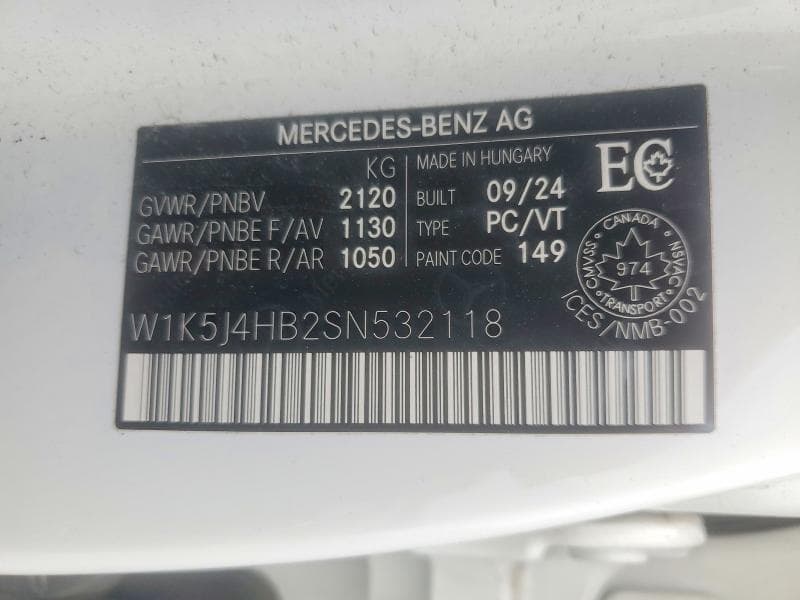 2025 MERCEDES-BENZ CLA 250 4MATIC 13