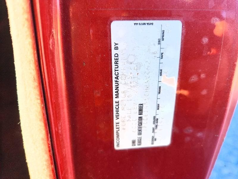 1986 FORD ECONOLINE E150 VAN 14
