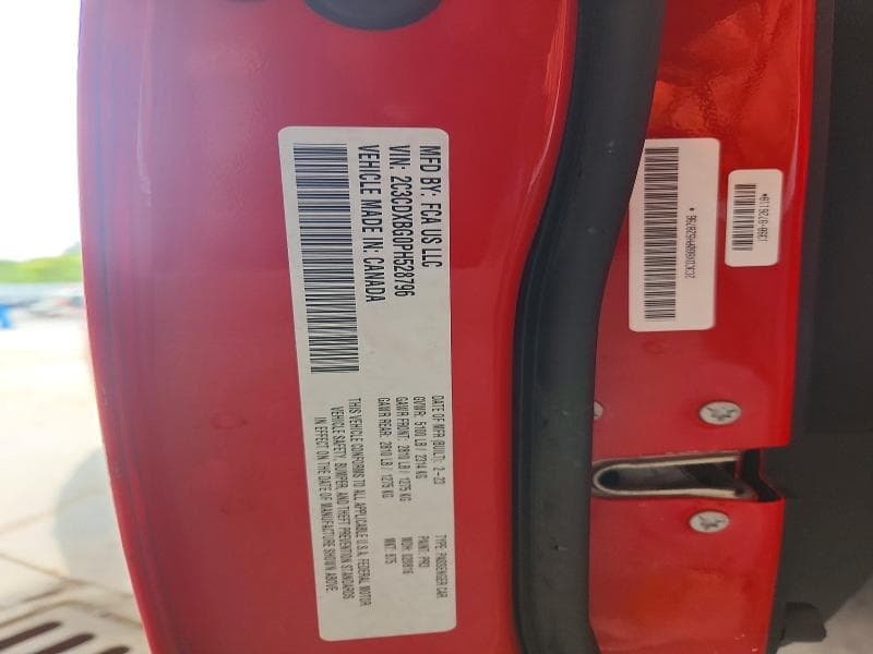 2023 DODGE CHARGER SXT 12