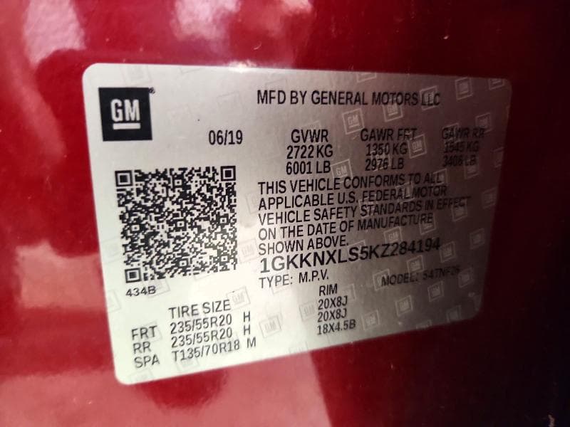 2019 GMC ACADIA DENALI 13