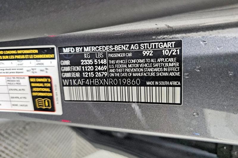 2022 MERCEDES-BENZ C 300 4MATIC 300 4MATIC 10