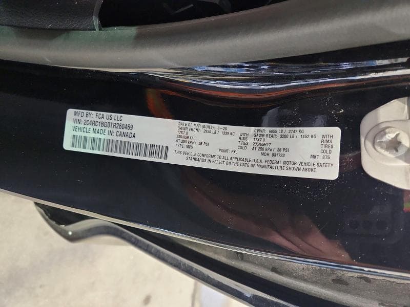 2026 CHRYSLER PACIFICA SELECT 13