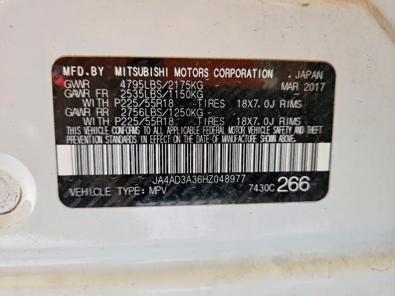 2017 MITSUBISHI OUTLANDER SE 13