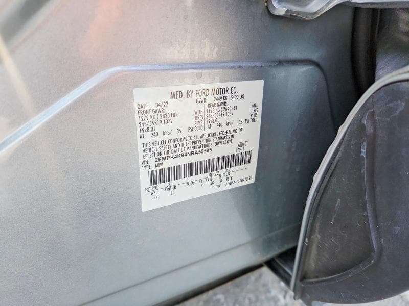 2022 FORD EDGE TITANIUM 13