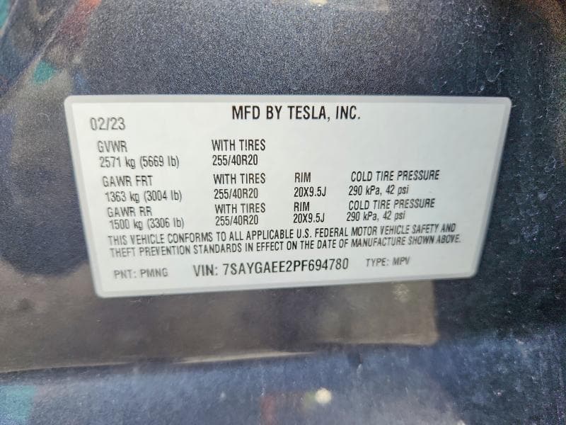 2023 TESLA MODEL Y 13