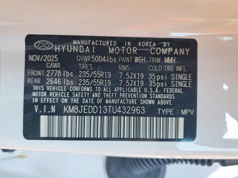 2026 HYUNDAI TUCSON HYBRID LIMITED 14