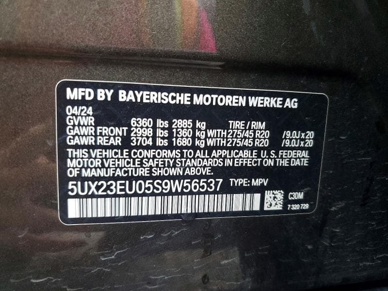 2025 BMW X5 XDRIVE40I 14
