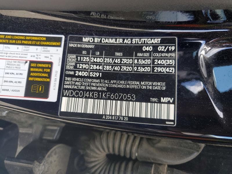 2019 MERCEDES-BENZ GLC COUPE 300 4MATIC 14