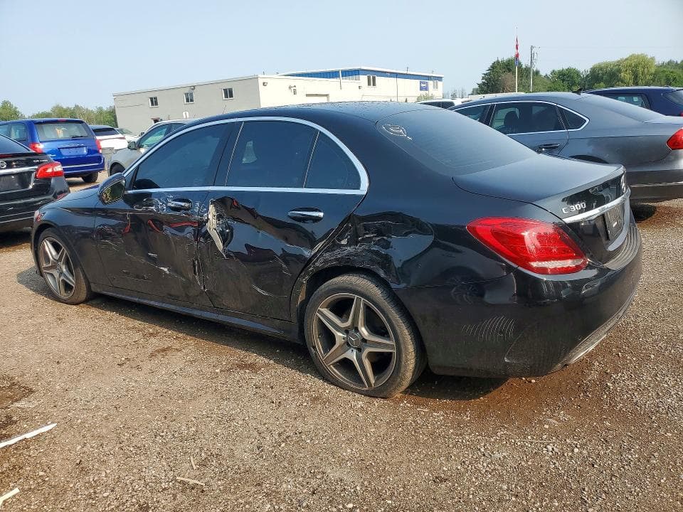 2017 MERCEDES-BENZ C 300 4MATIC 300 4MATIC 2