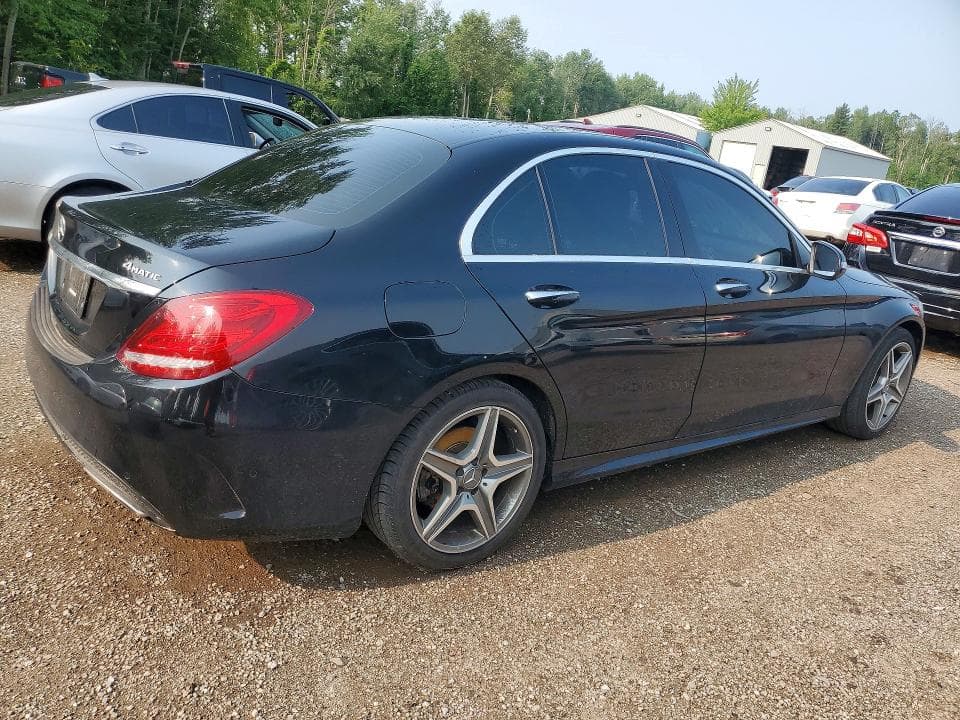 2017 MERCEDES-BENZ C 300 4MATIC 300 4MATIC 3