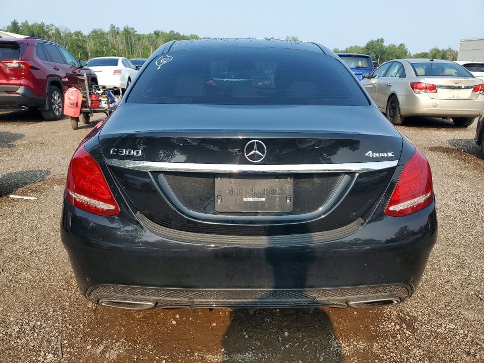 2017 MERCEDES-BENZ C 300 4MATIC 300 4MATIC 6