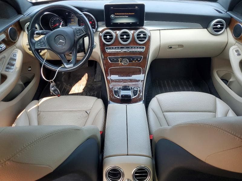 2017 MERCEDES-BENZ C 300 4MATIC 300 4MATIC 8