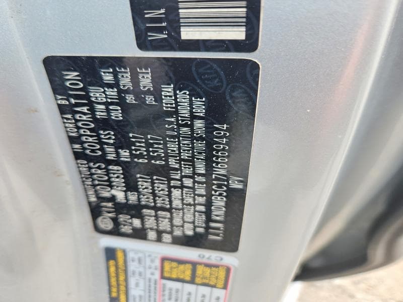 2021 KIA SEDONA LX 13