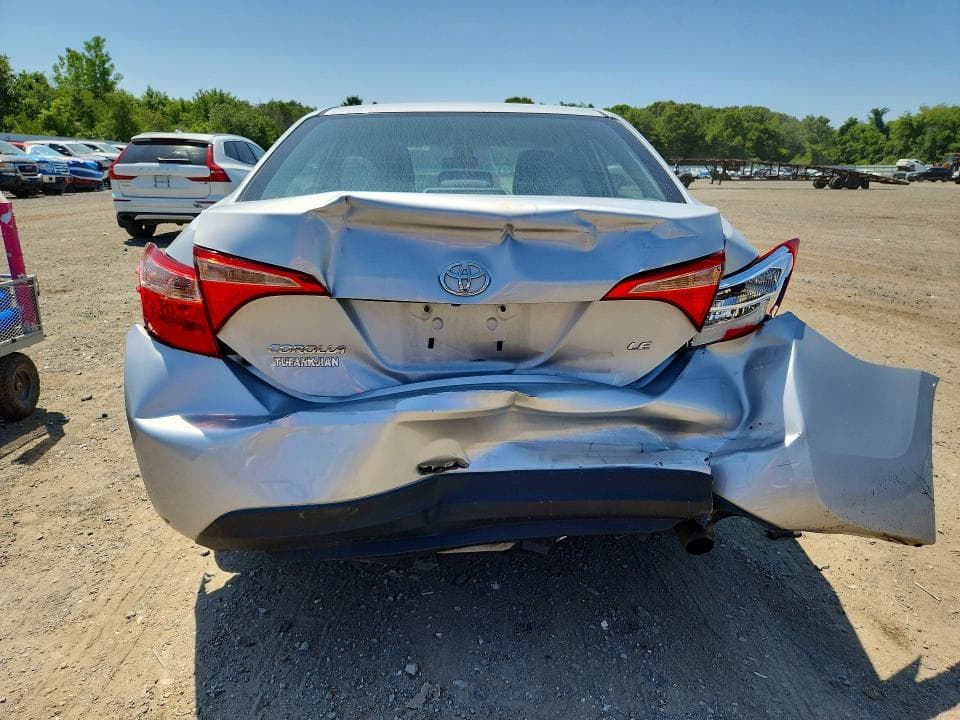 2017 TOYOTA COROLLA LE 6