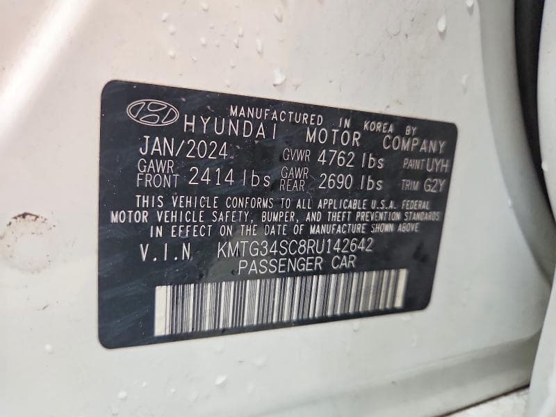 2024 GENESIS G70 2.5T STANDARD 12