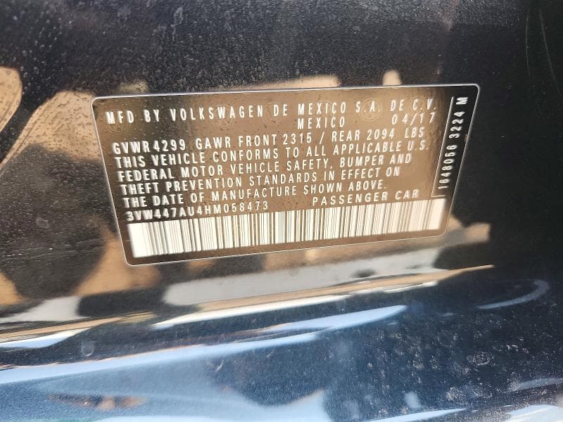 2017 VOLKSWAGEN GTI S/SE 12