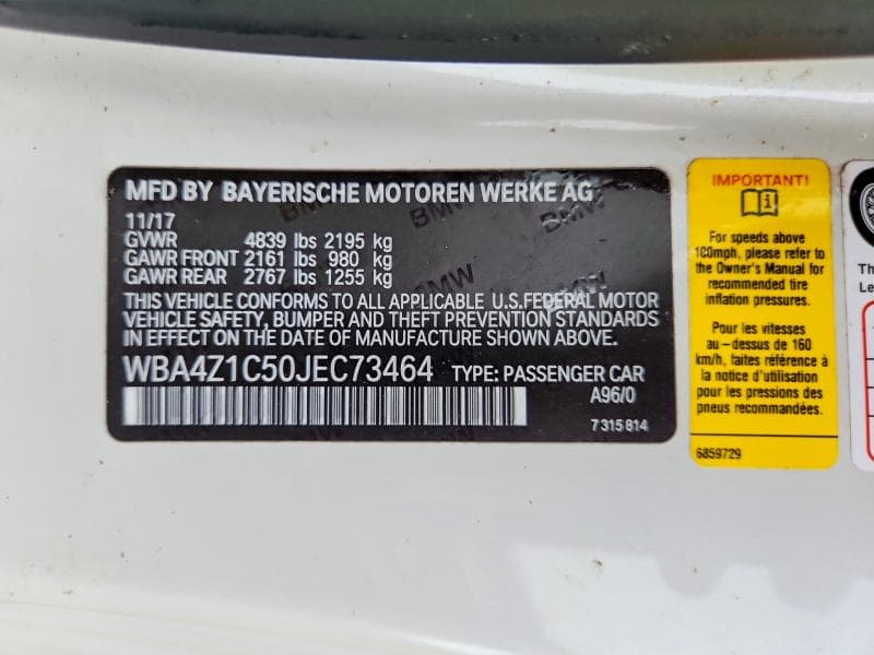 2018 BMW 430I 12