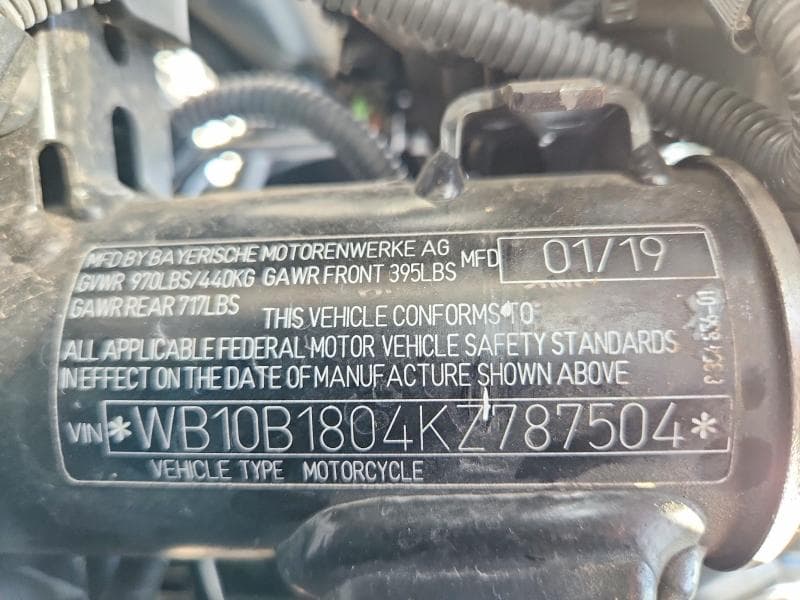 2019 BMW F 750 GS 9