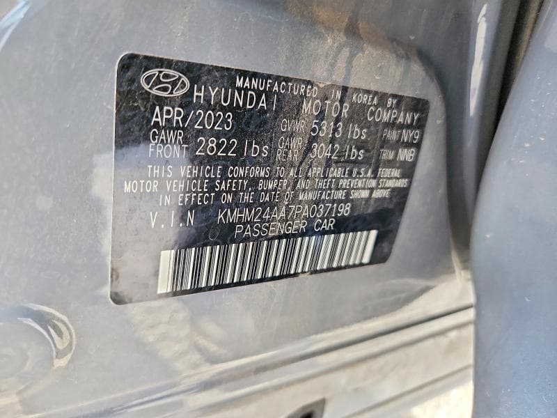 2023 HYUNDAI IONIQ 6 SE 13