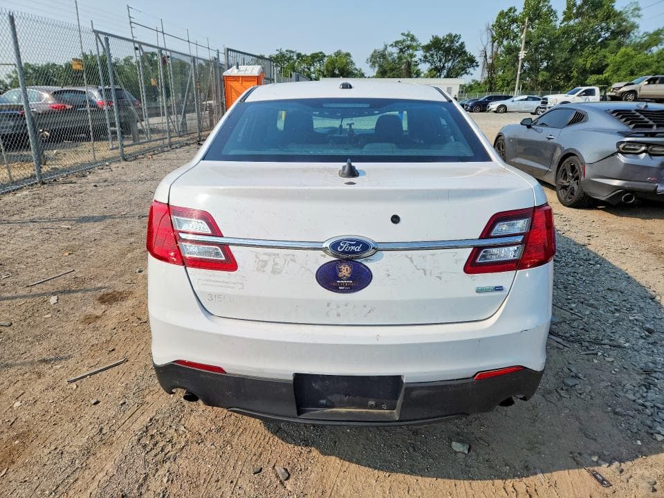 2018 FORD TAURUS POLICE INTERCEPTOR POLICE INTERCEPTOR 6