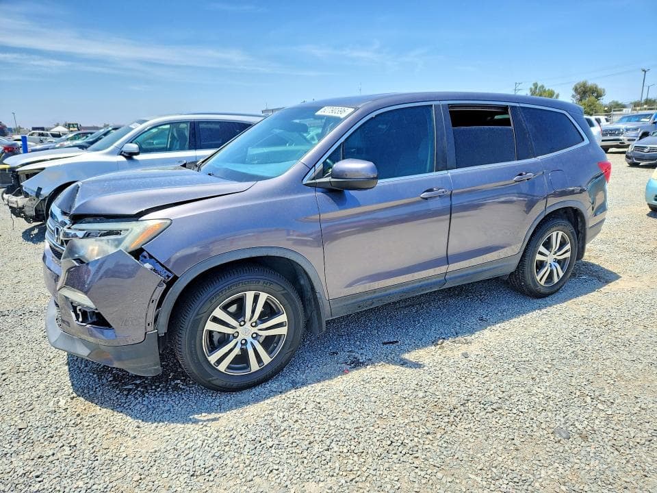 2017 HONDA PILOT EXLN - 1