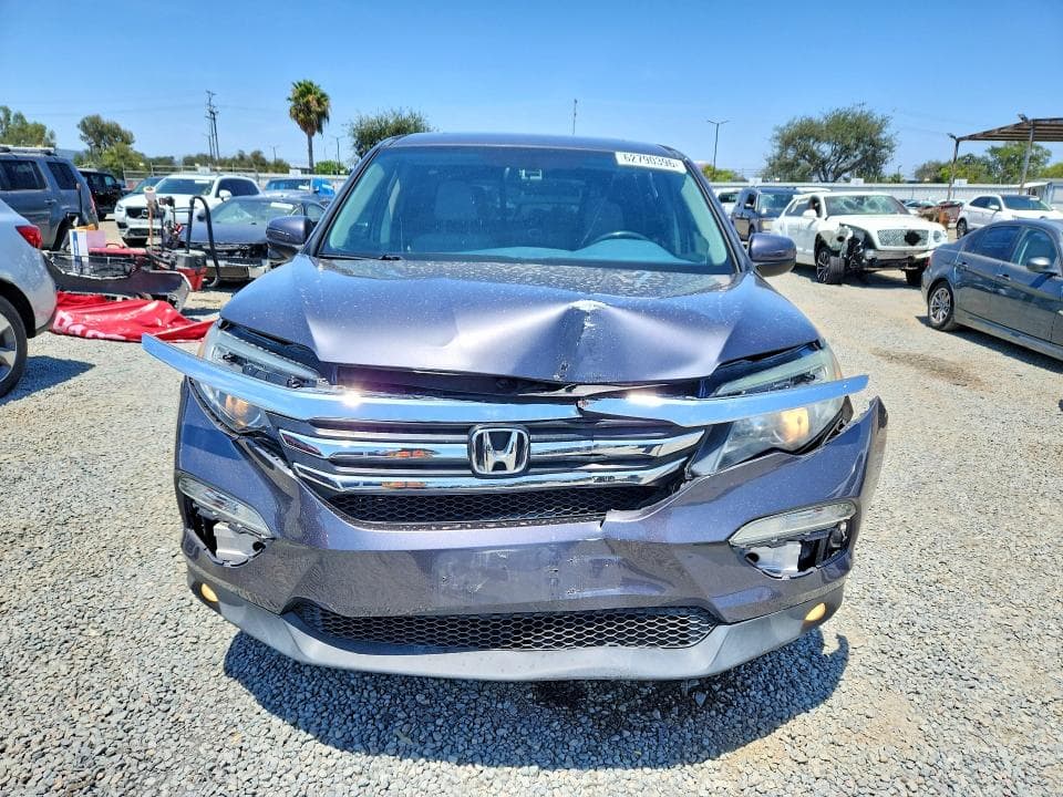 2017 HONDA PILOT EXLN 5