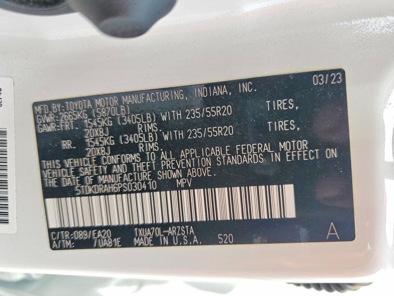 2023 TOYOTA HIGHLANDER XSE 14
