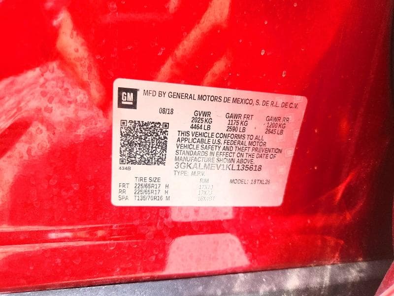 2019 GMC TERRAIN SLE 14