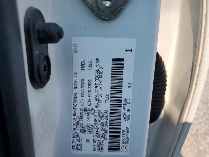 2017 TOYOTA TUNDRA CREWMAX LIMITED 12