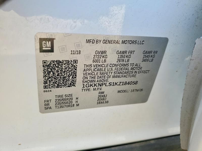 2019 GMC ACADIA DENALI 14
