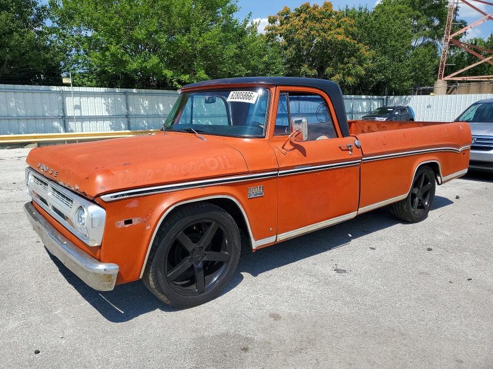 1971 DODGE D100 1/2 TON - 1