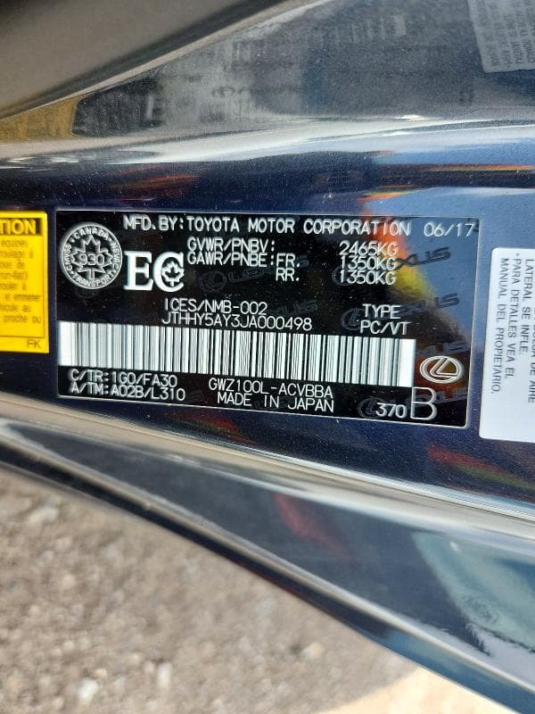 2018 LEXUS LC 500H 12