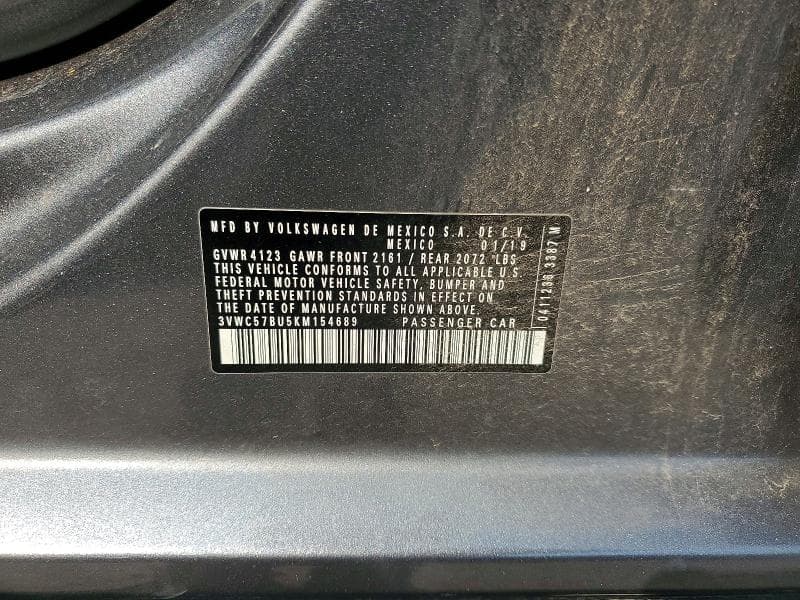 2019 VOLKSWAGEN JETTA S 12