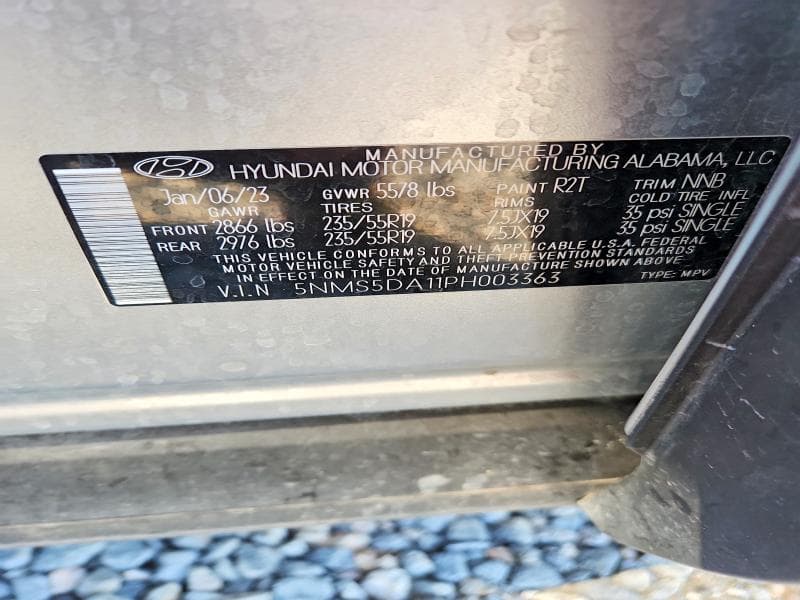 2023 HYUNDAI SANTA FE LIMITED 13
