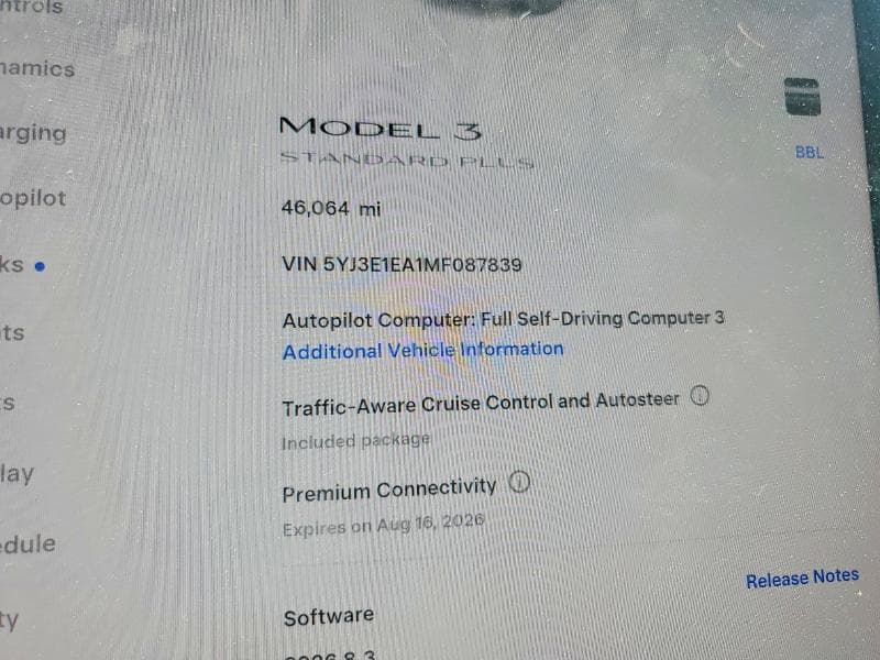 2021 TESLA MODEL 3 12