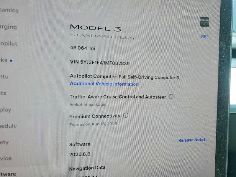 2021 TESLA MODEL 3 9