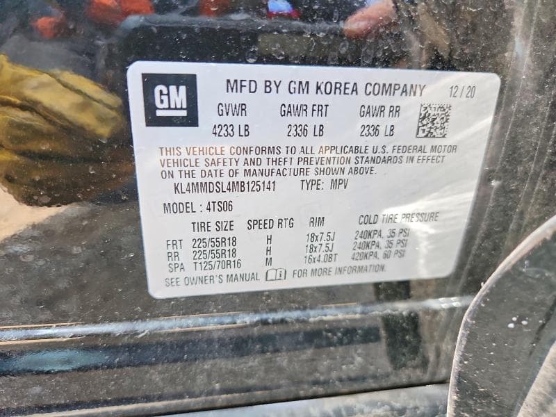 2021 BUICK ENCORE GX SELECT 12