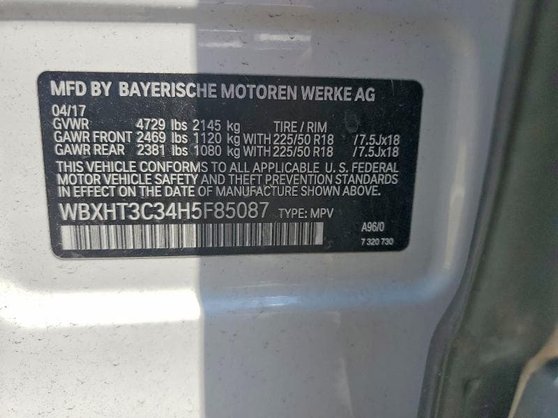 2017 BMW X1 XDRIVE28I 13