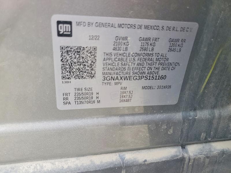 2023 CHEVROLET EQUINOX RS 13