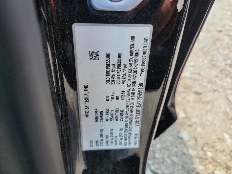 2023 TESLA MODEL 3 12