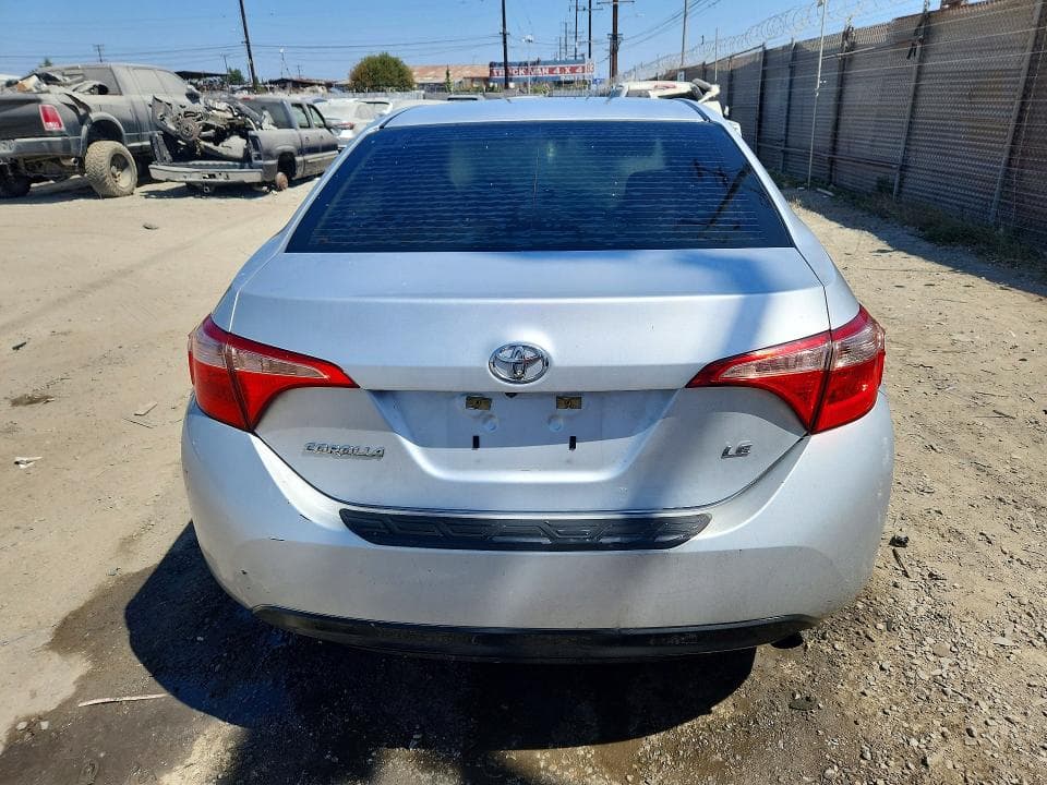 2017 TOYOTA COROLLA LE 6