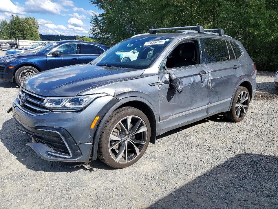 2024 VOLKSWAGEN TIGUAN SEL R-LINE BLACK - 1