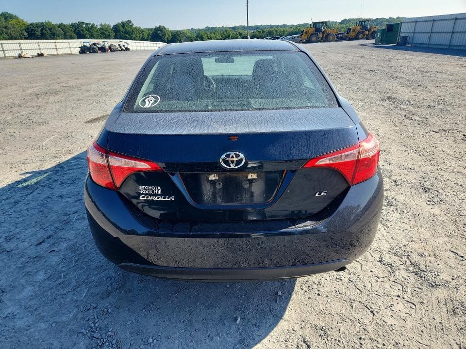 2018 TOYOTA COROLLA LE 6
