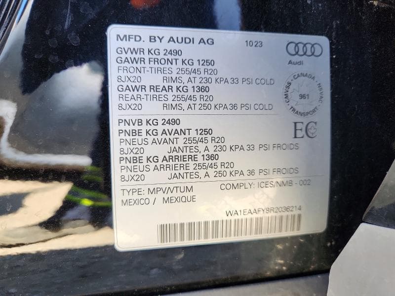 2024 AUDI Q5 PREMIUM PLUS 45 14