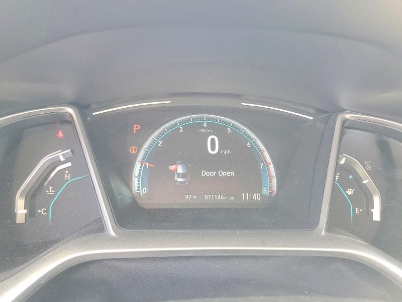 2020 HONDA CIVIC EX 9