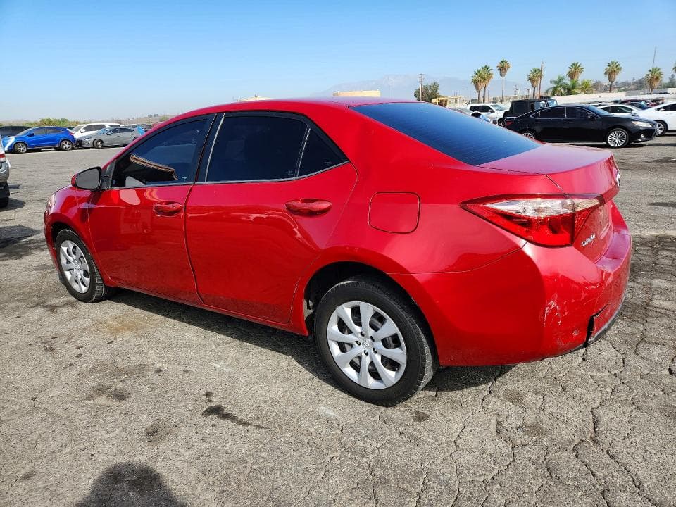 2018 TOYOTA COROLLA LE 2