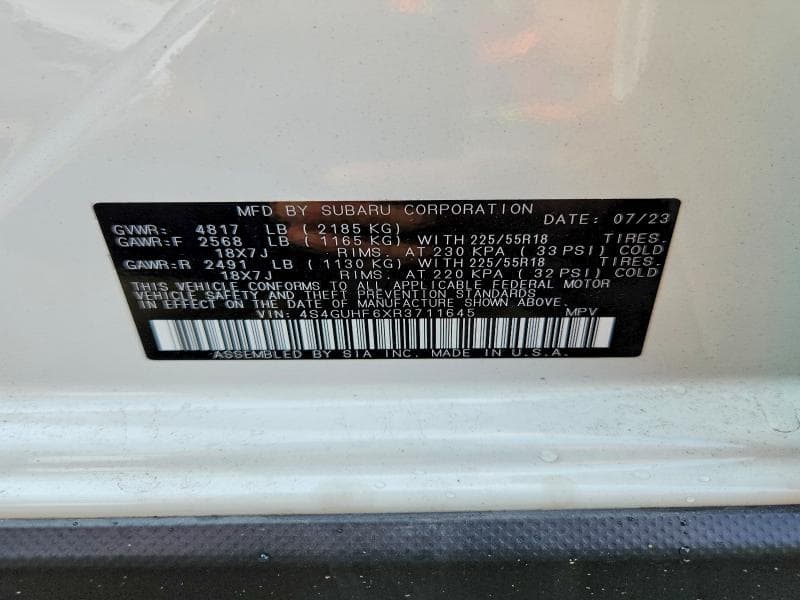 2024 SUBARU CROSSTREK SPORT 12