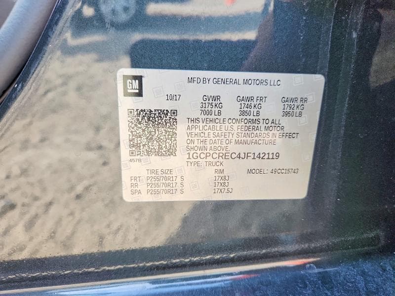 2018 CHEVROLET SILVERADO C1500 LT 12
