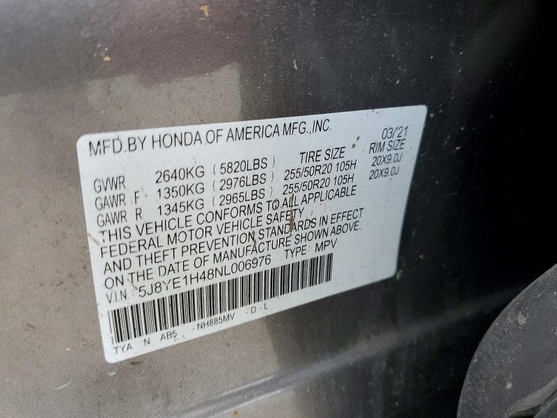 2022 ACURA MDX TECHNOLOGY 13
